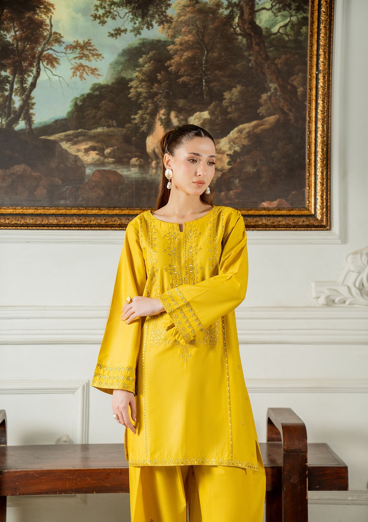 EMBROIDERED COTTON BT006749-MRD