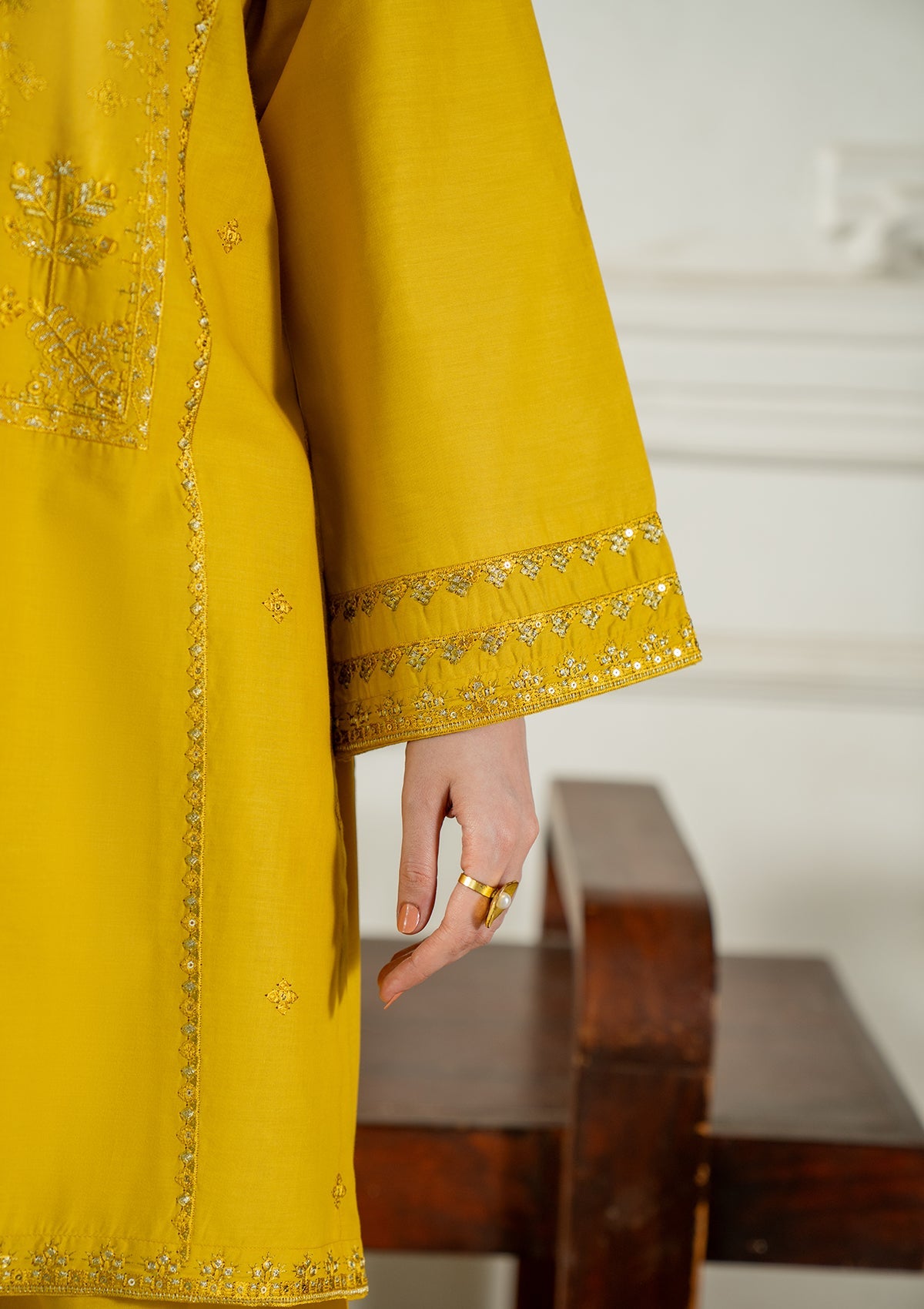 EMBROIDERED COTTON BT006749-MRD