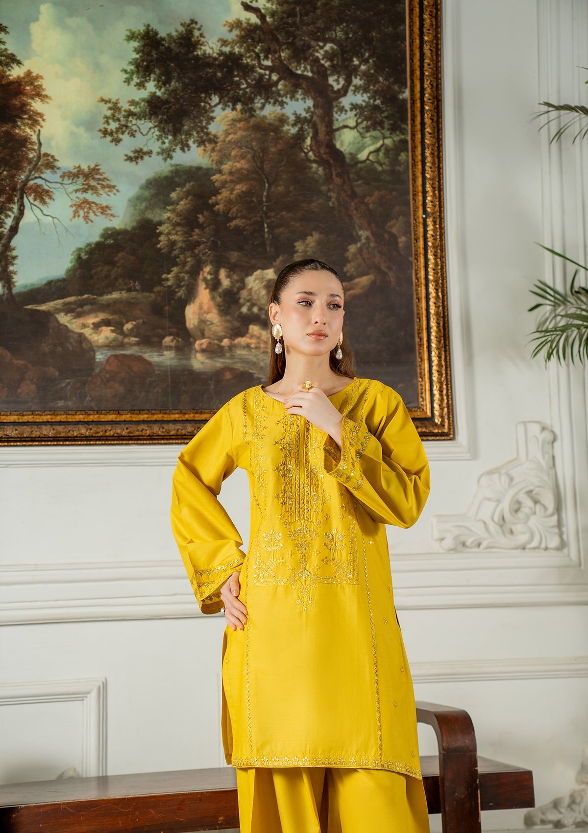 EMBROIDERED COTTON BT006749-MRD