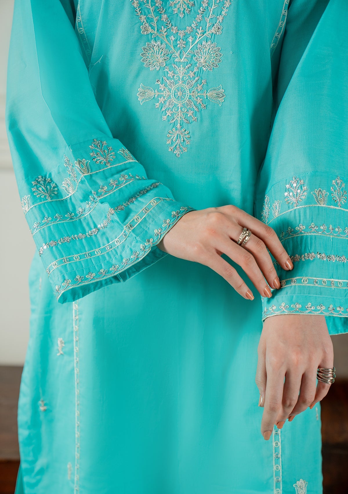 EMBROIDERED COTTON BT006749-FRO