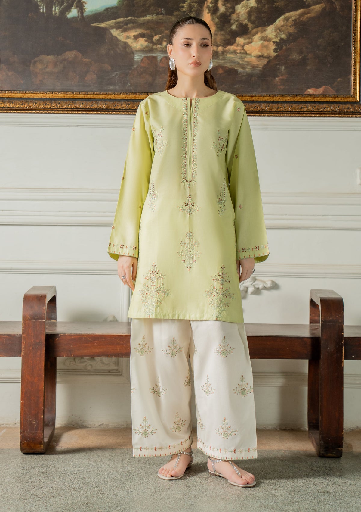 EMBROIDERED COTTON BT006749-PST