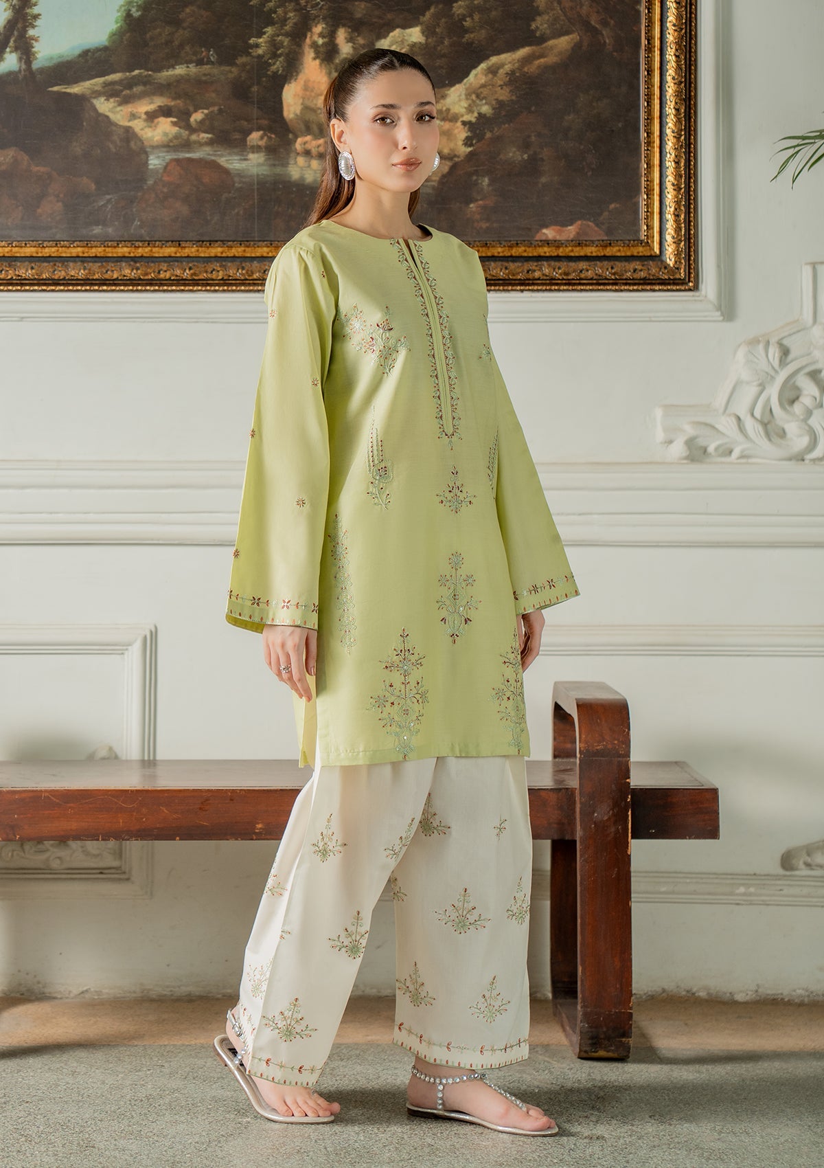 EMBROIDERED COTTON BT006749-PST