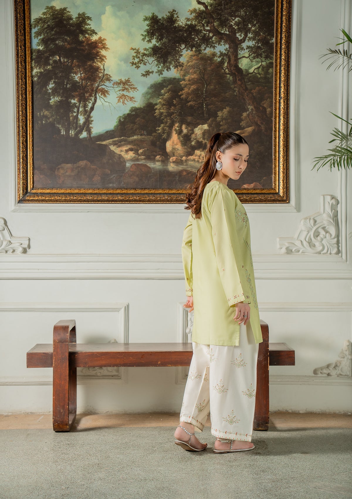 EMBROIDERED COTTON BT006749-PST