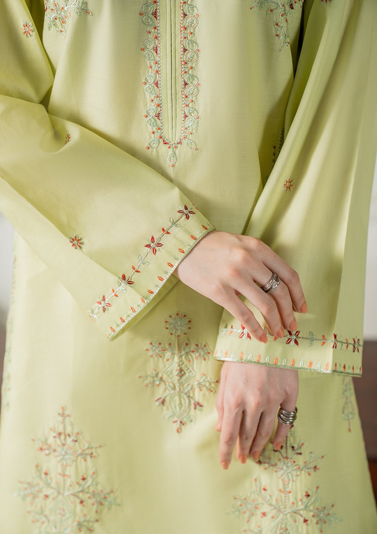 EMBROIDERED COTTON BT006749-PST