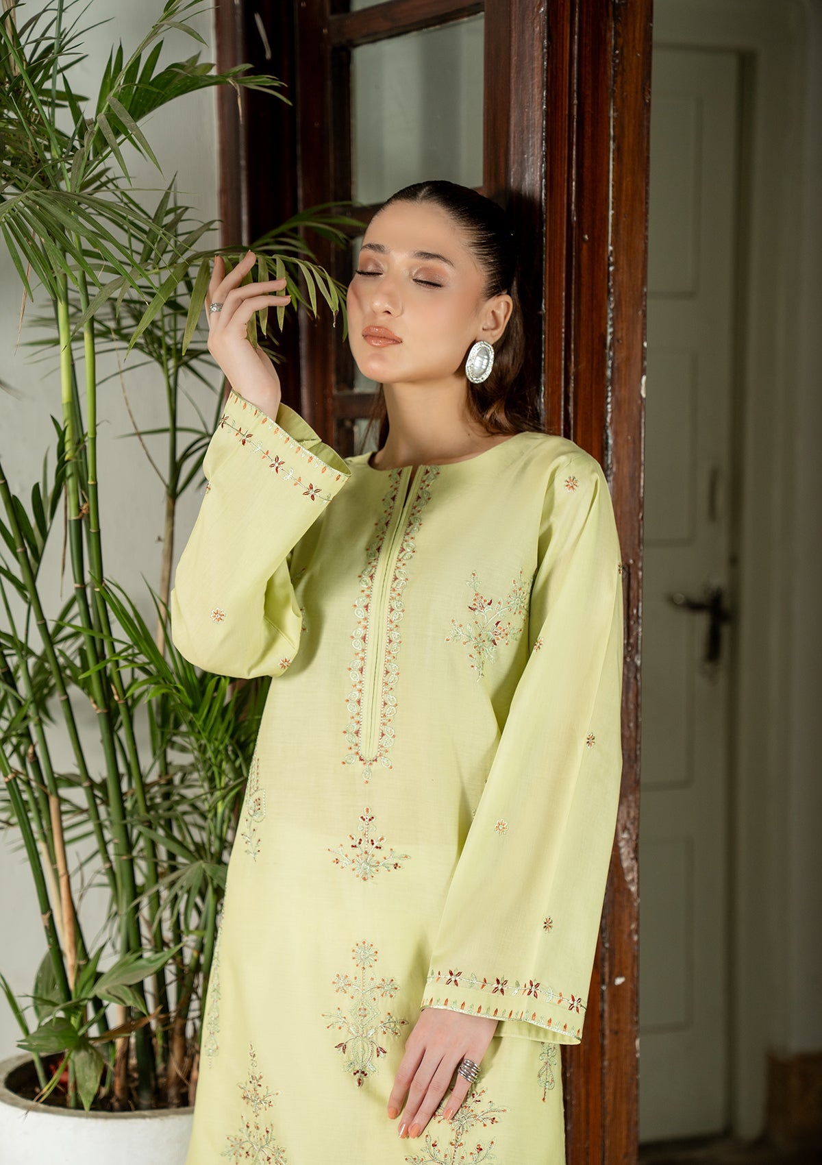 EMBROIDERED COTTON BT006749-PST