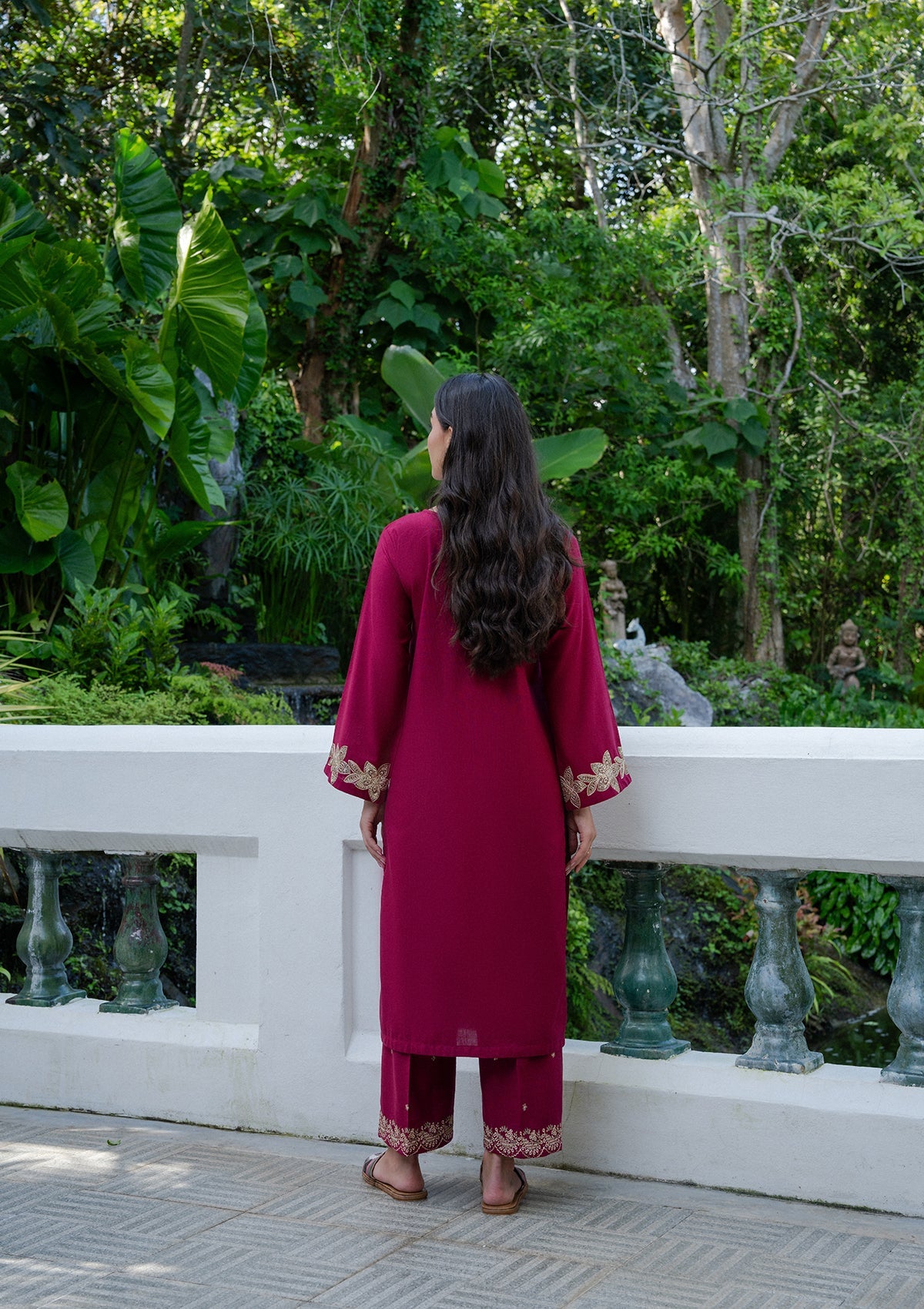 Embroidered Khaddar BT006929-MRN