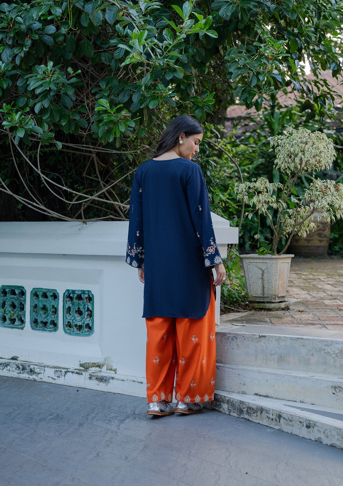 Embroidered Khaddar BT006931-NVB