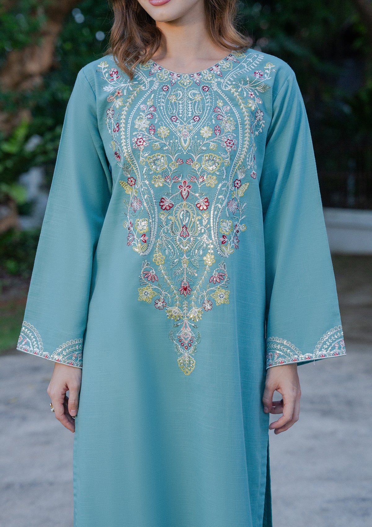 Embroidered Khaddar BT006930-FRO