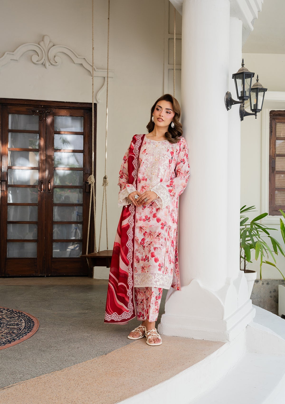 PRINTED EMBROIDERED Lawn BT006892-LPK