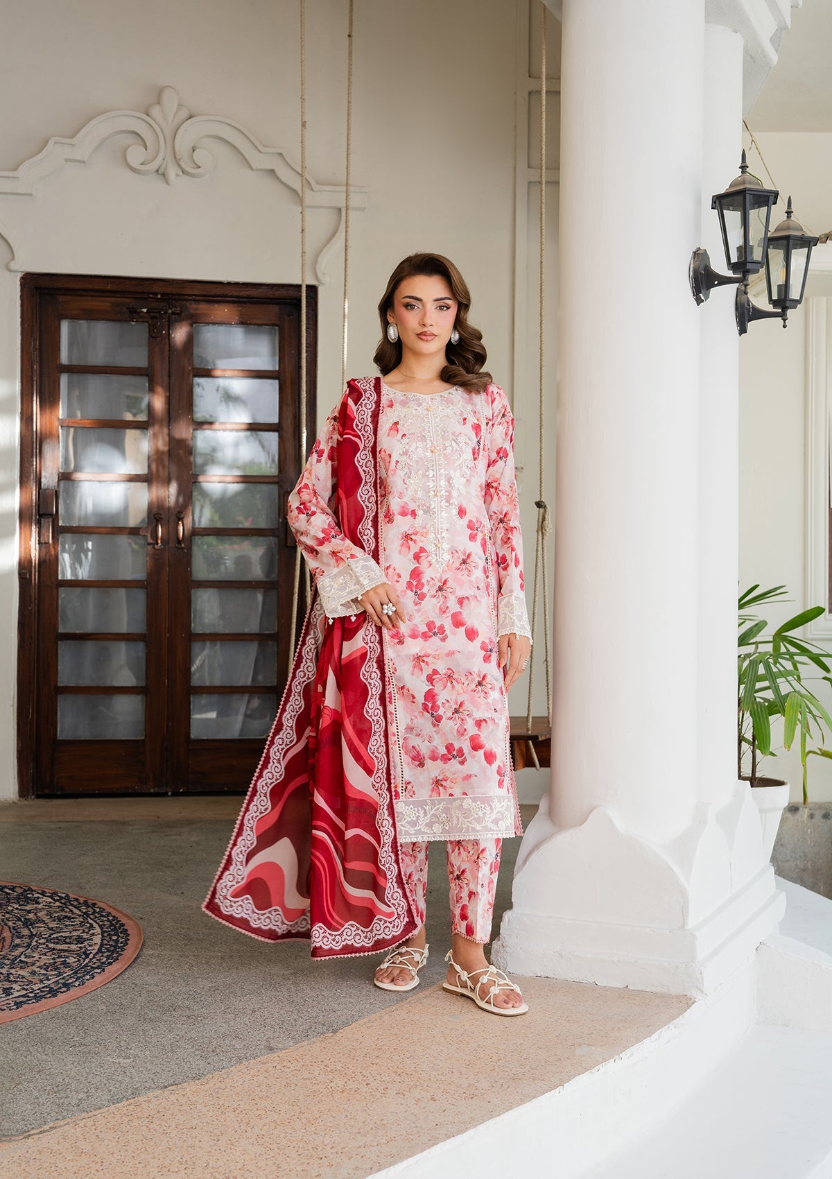 PRINTED EMBROIDERED Lawn BT006892-LPK