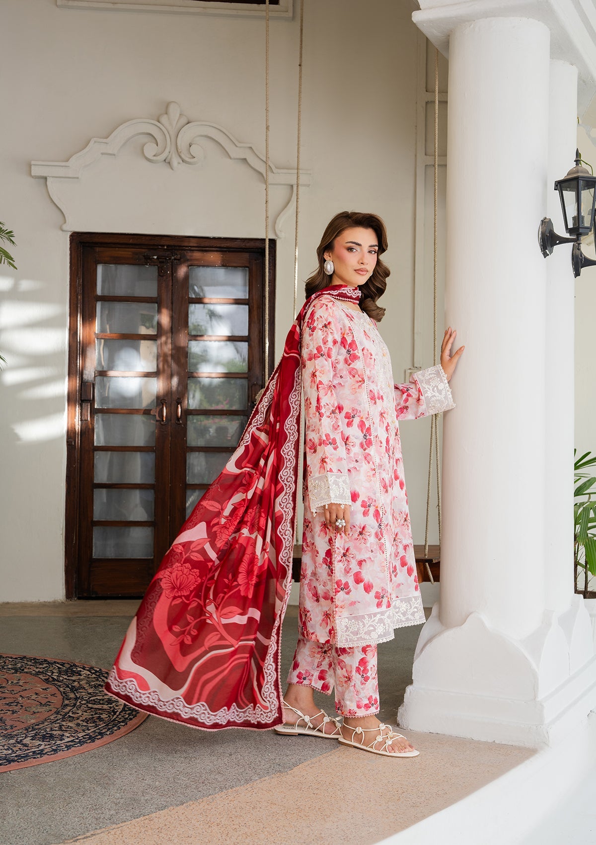 PRINTED EMBROIDERED Lawn BT006892-LPK