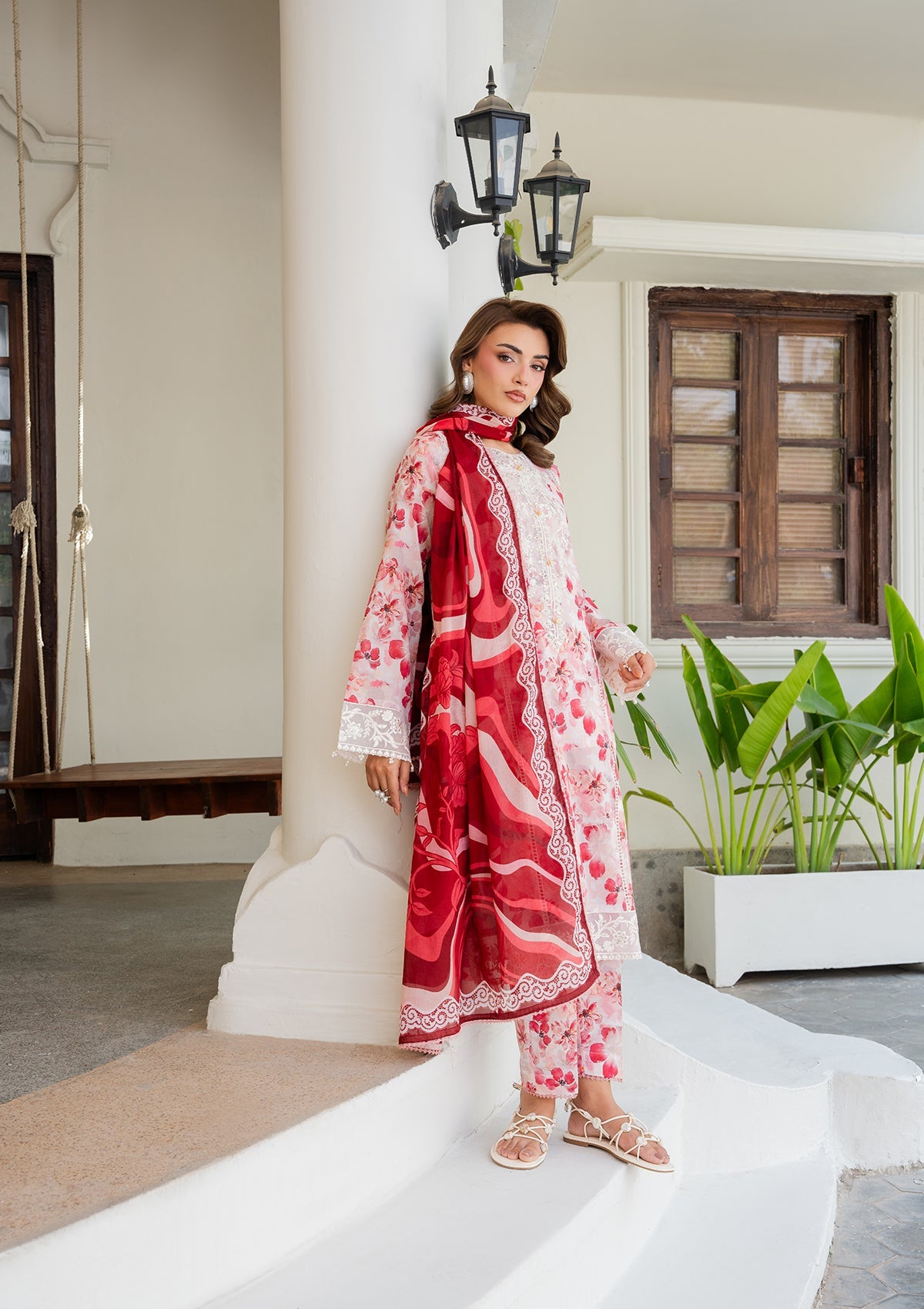 PRINTED EMBROIDERED Lawn BT006892-LPK