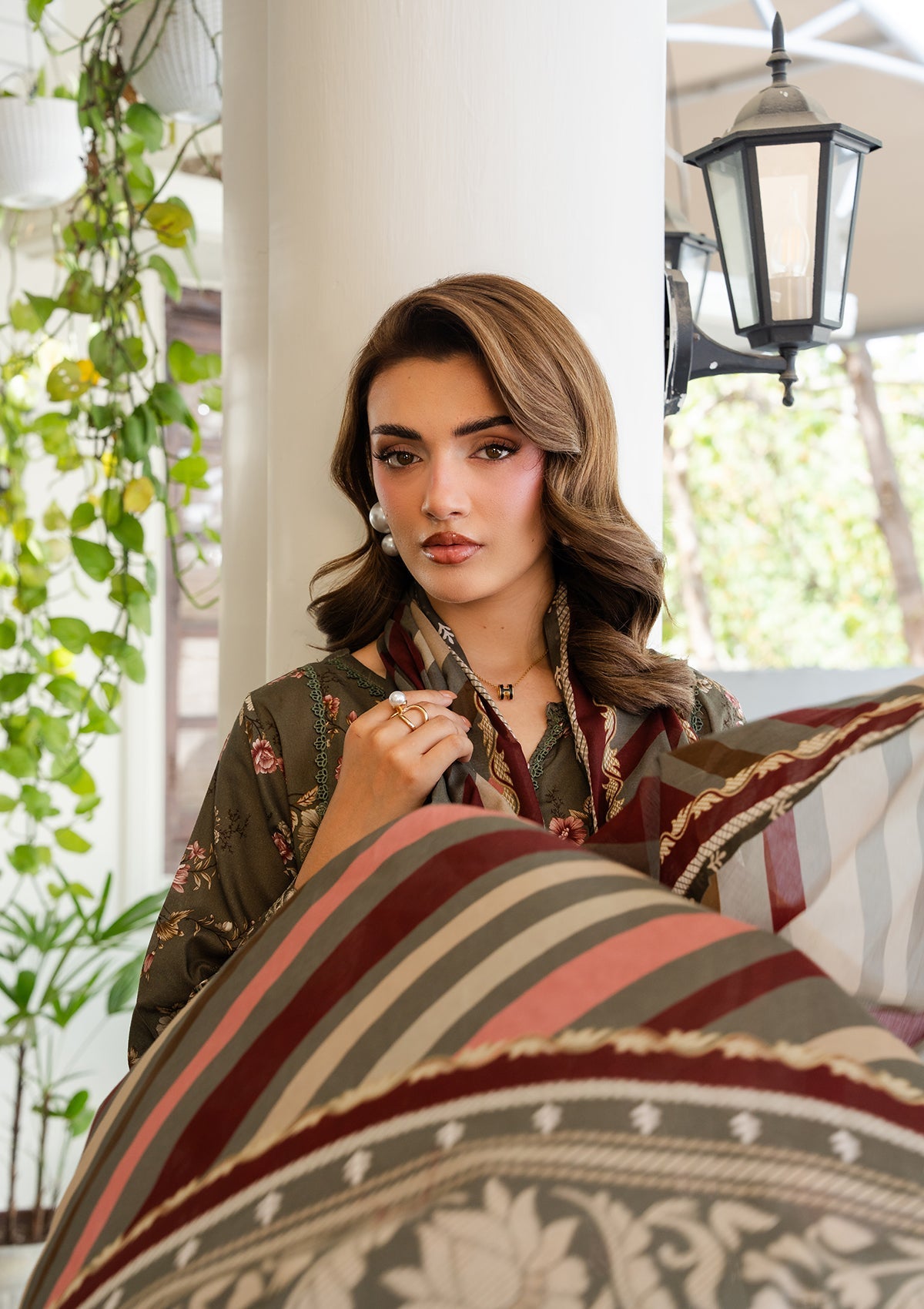 PRINTED EMBROIDERED Lawn BT006887-GRN
