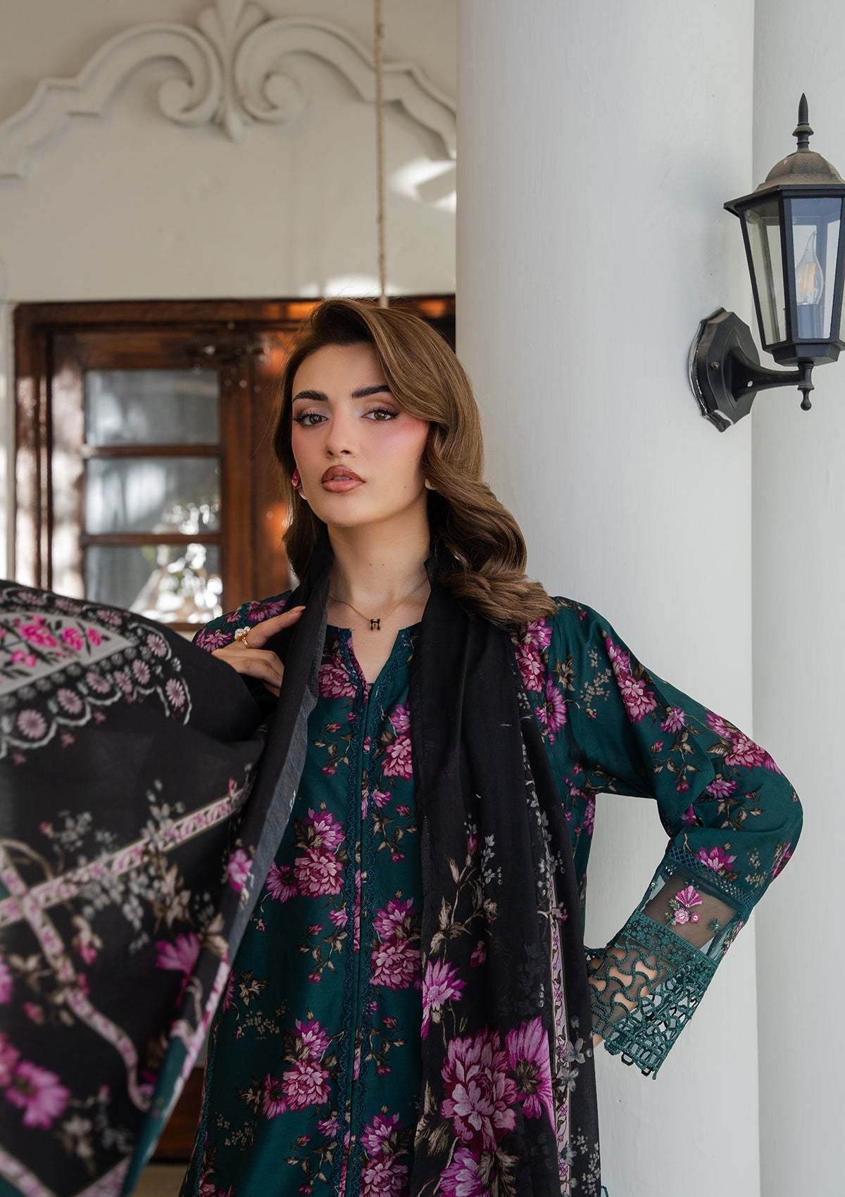 PRINTED EMBROIDERED Lawn BT006887-SGN