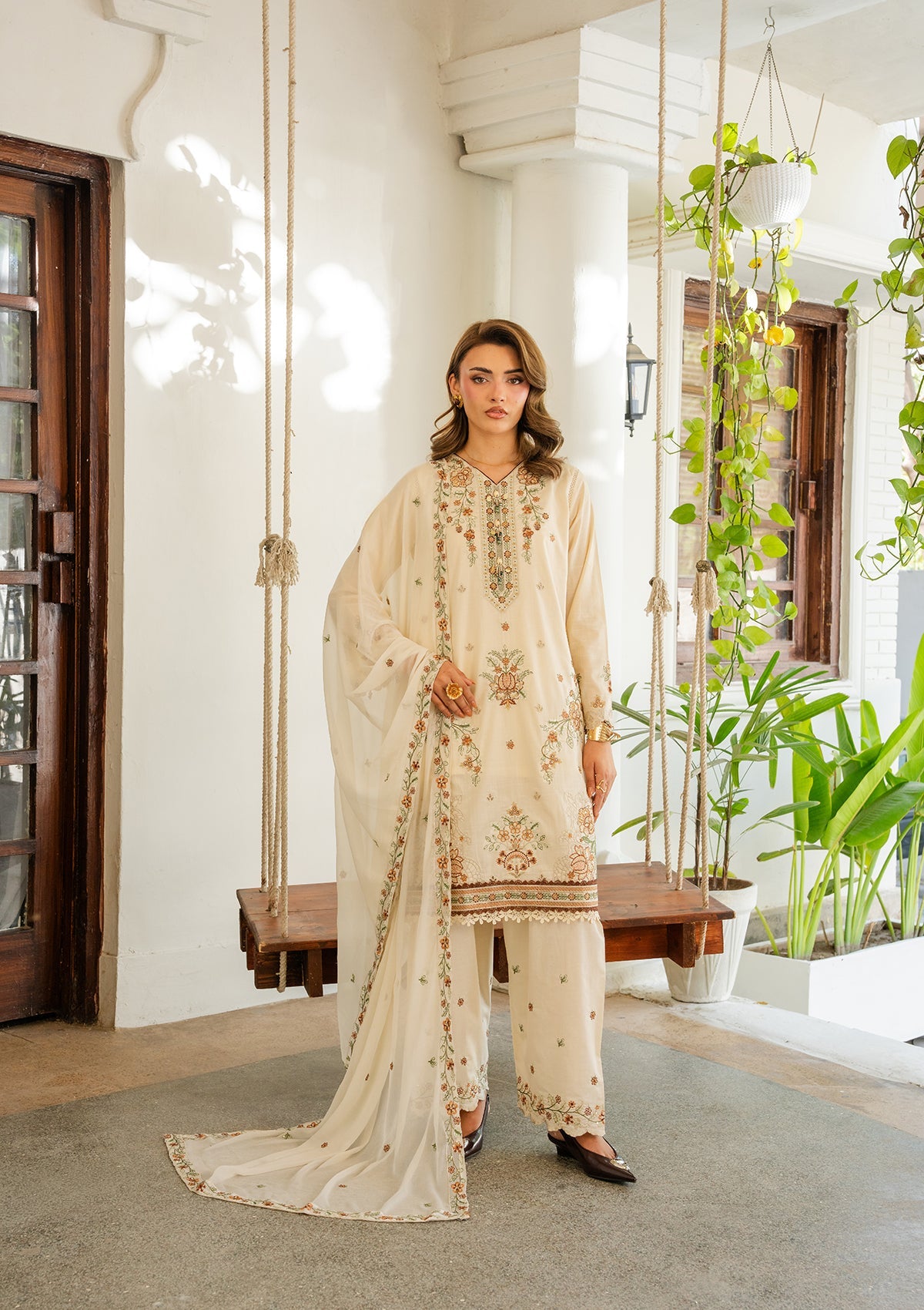 EMBROIDERED Lawn BT006886-SKN