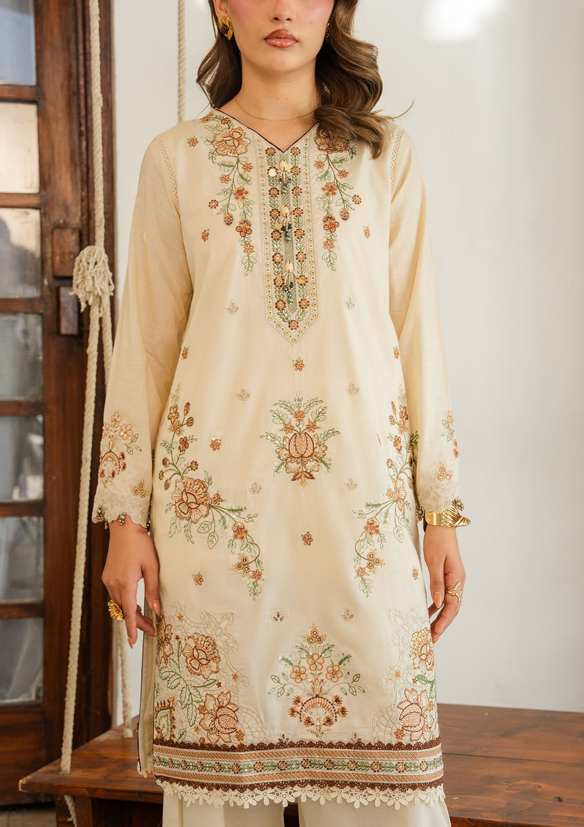 EMBROIDERED Lawn BT006886-SKN