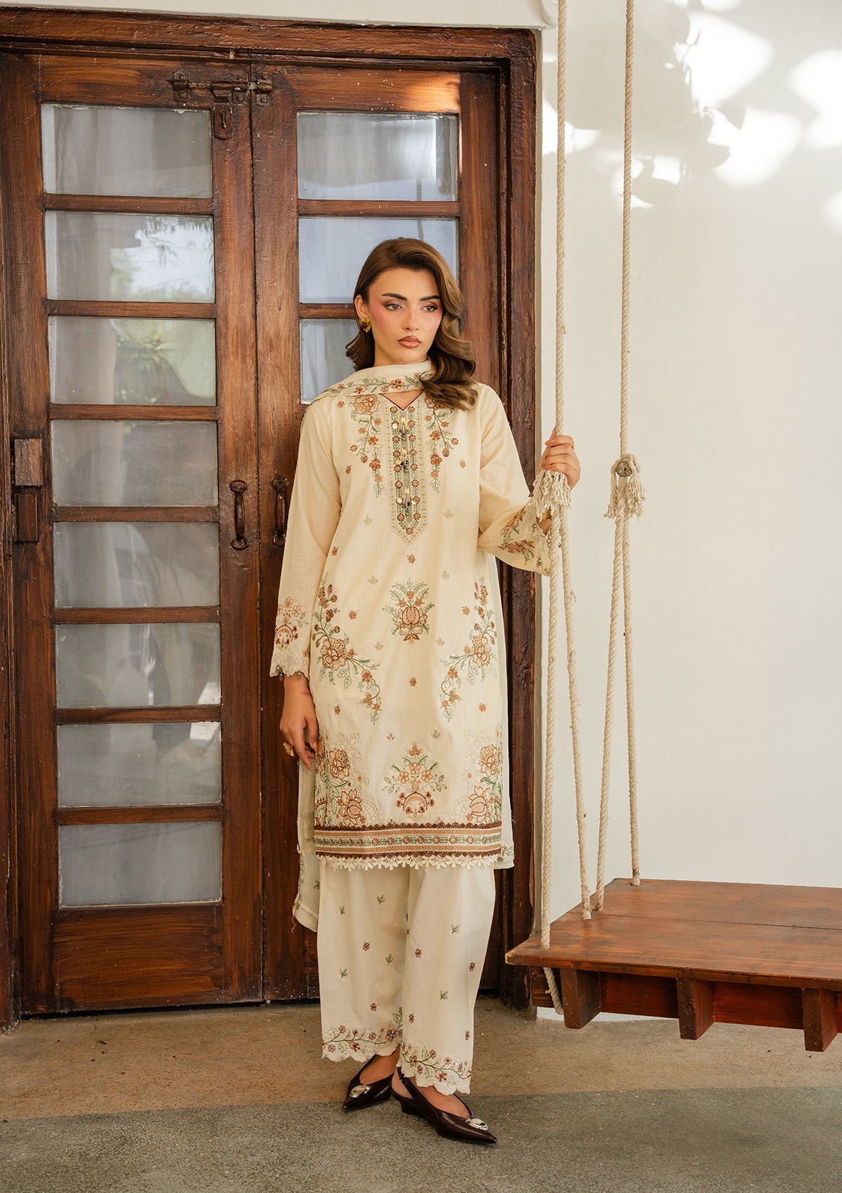EMBROIDERED Lawn BT006886-SKN