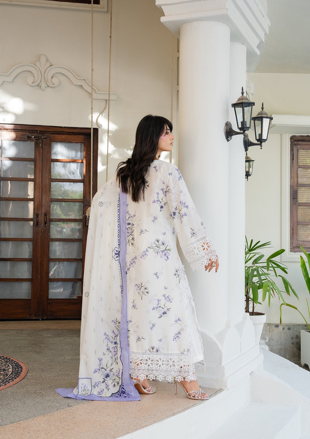 PRINTED EMBROIDERED Lawn BT006887-OWH