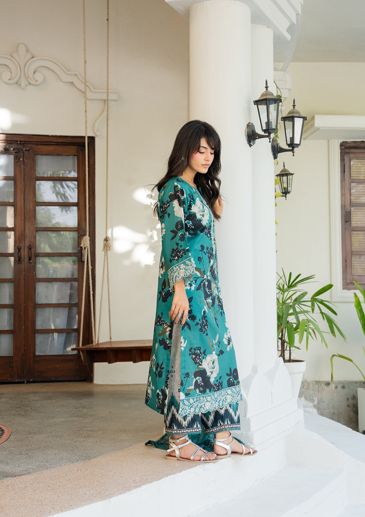 Printed EMBROIDERED Lawn BT006892-GRN