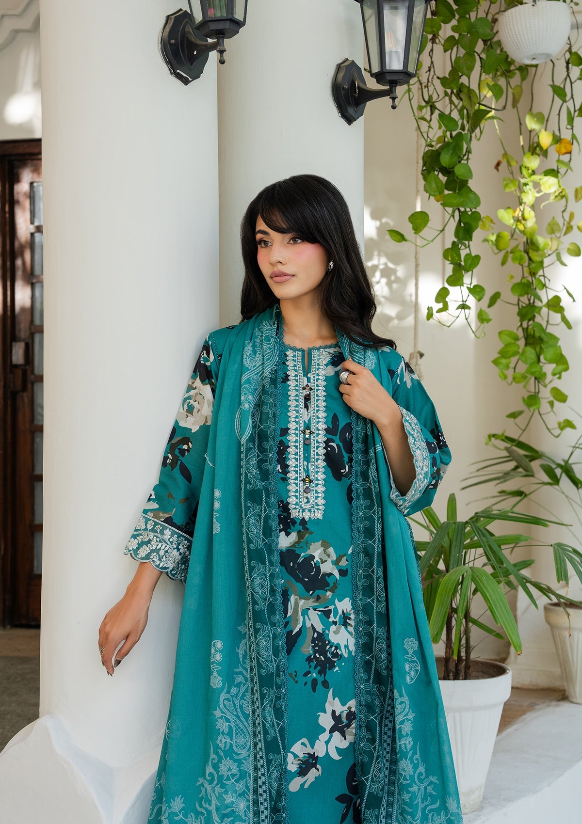 Printed EMBROIDERED Lawn BT006892-GRN