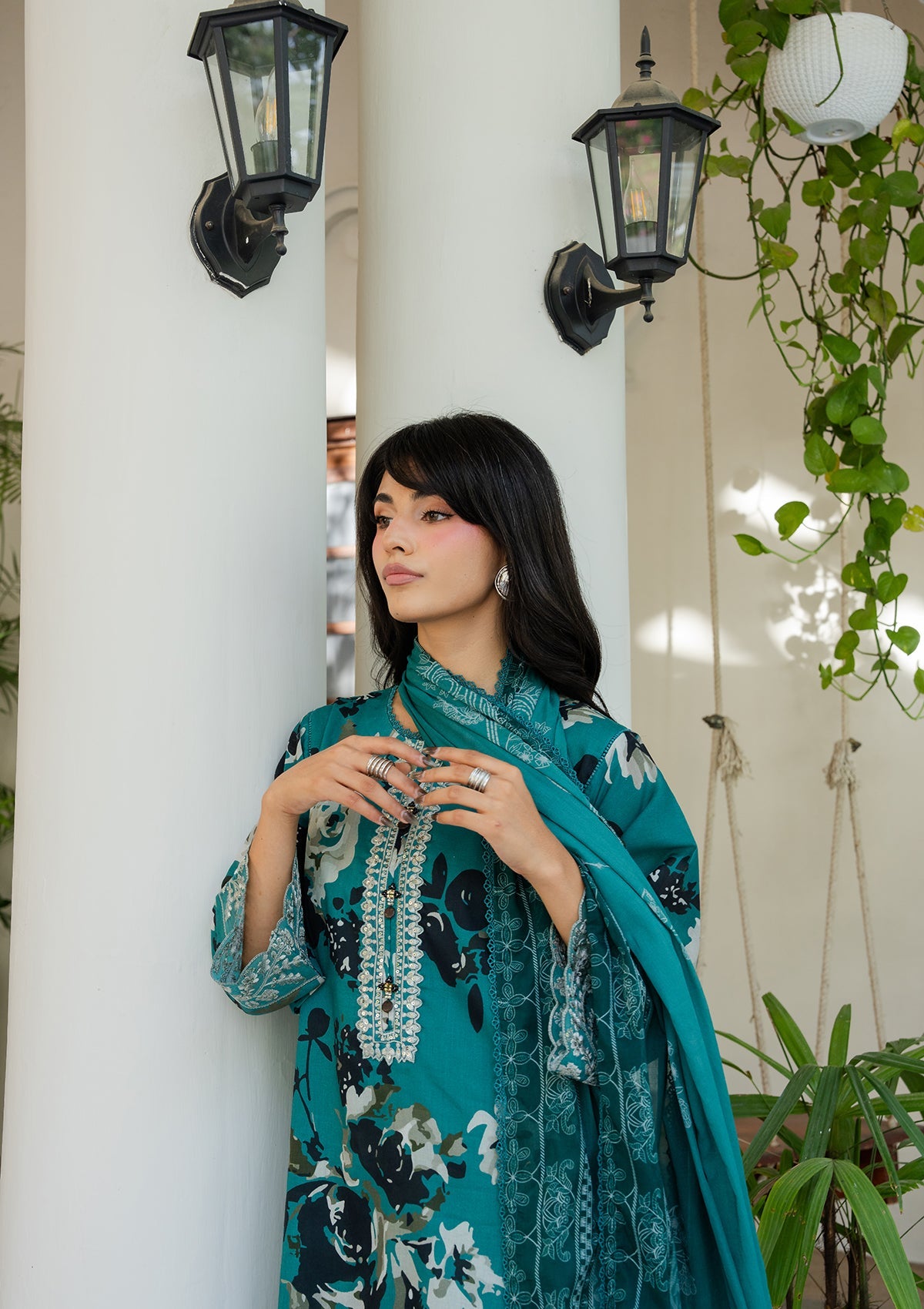 Printed EMBROIDERED Lawn BT006892-GRN