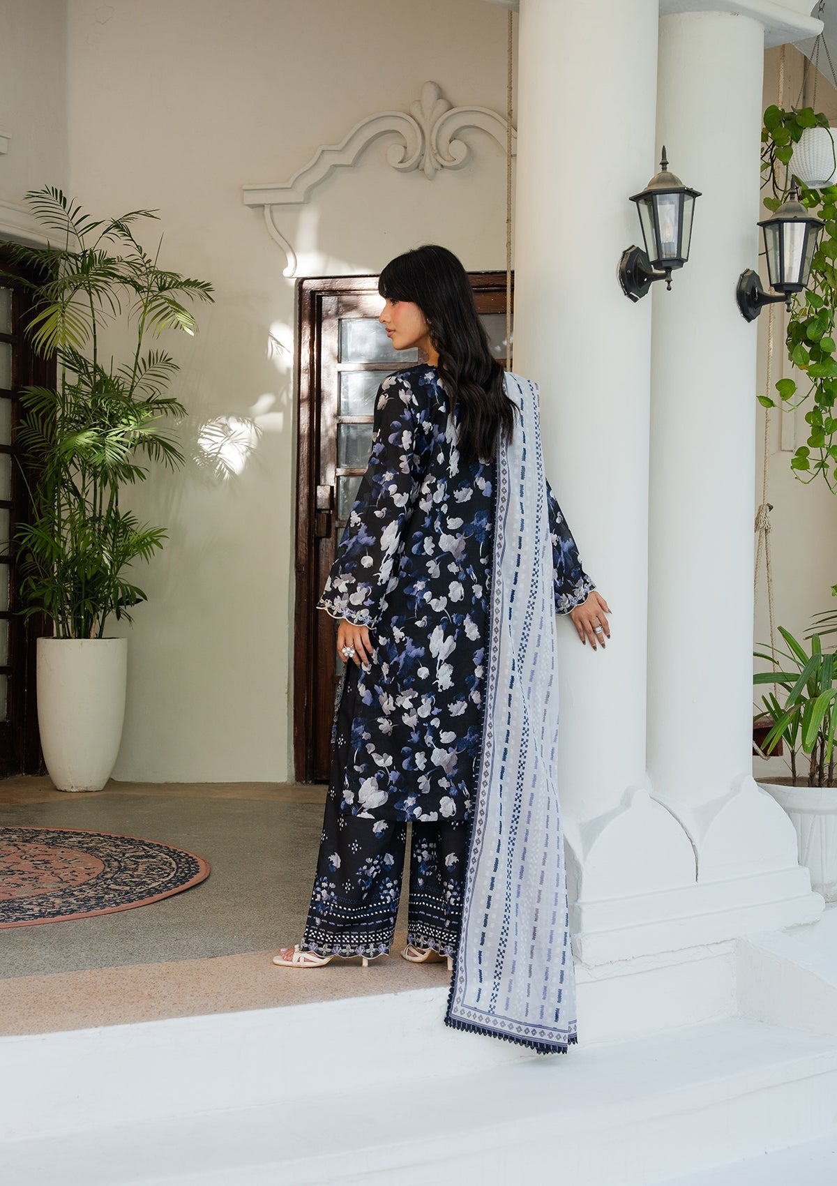 PRINTED EMBROIDERED Lawn BT006892-BBU