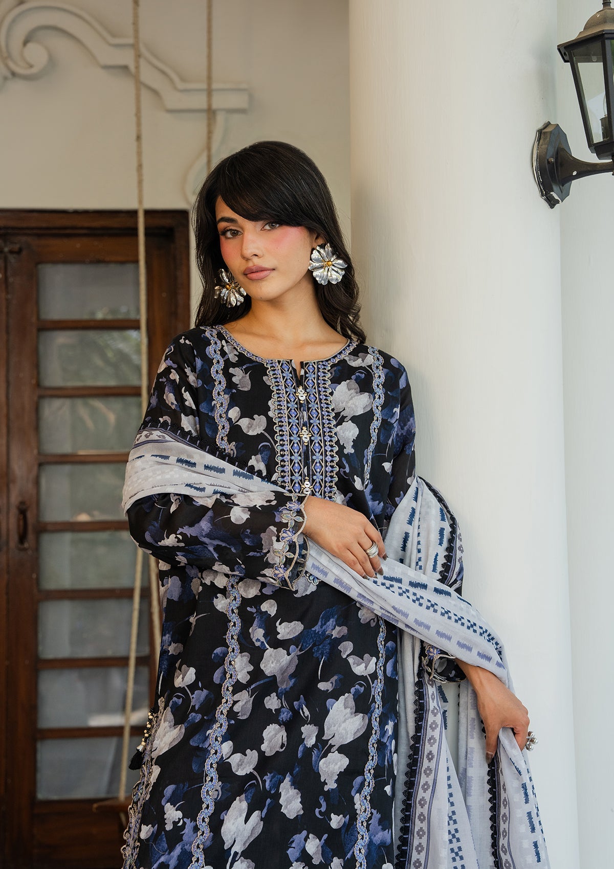 PRINTED EMBROIDERED Lawn BT006892-BBU