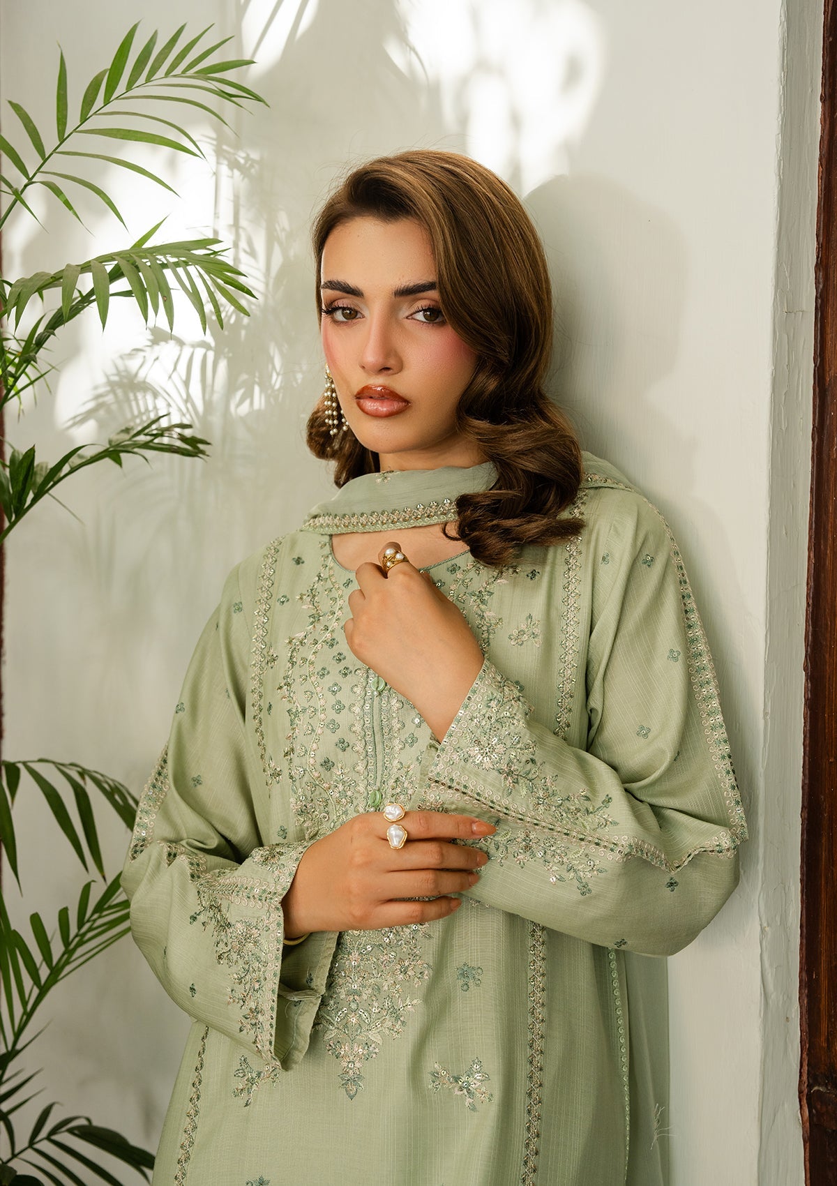 LUXURY Embroidered LAWN BT006604-PST