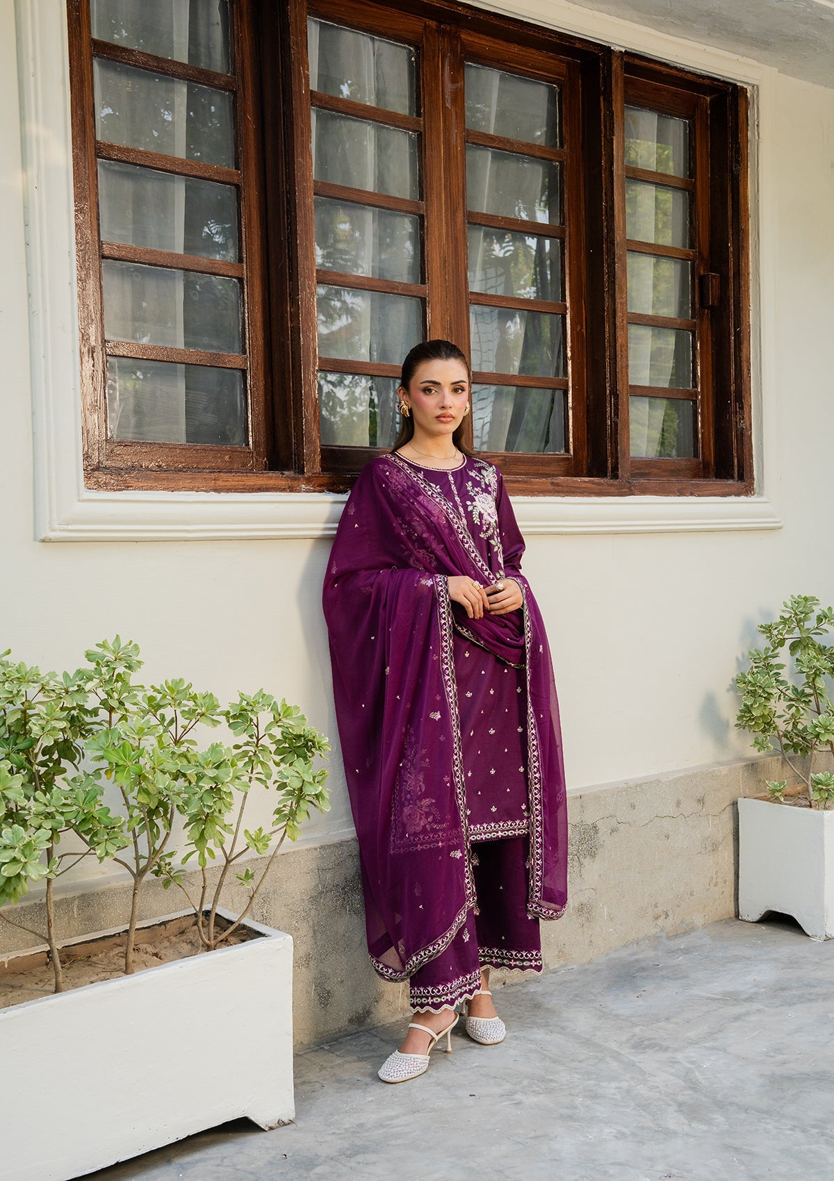 EMBROIDERED Lawn BT006886-PRP