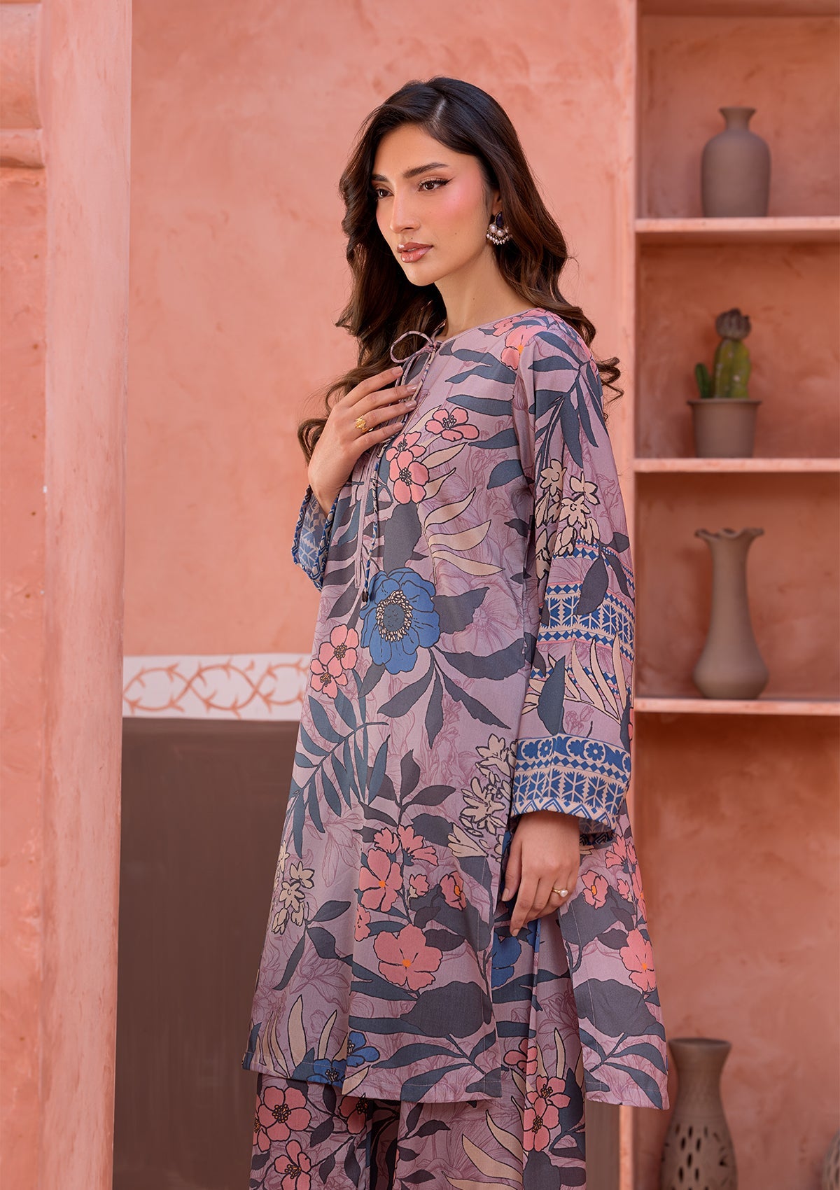 PRINTED VISCOSE LAWN BT006685-LPR