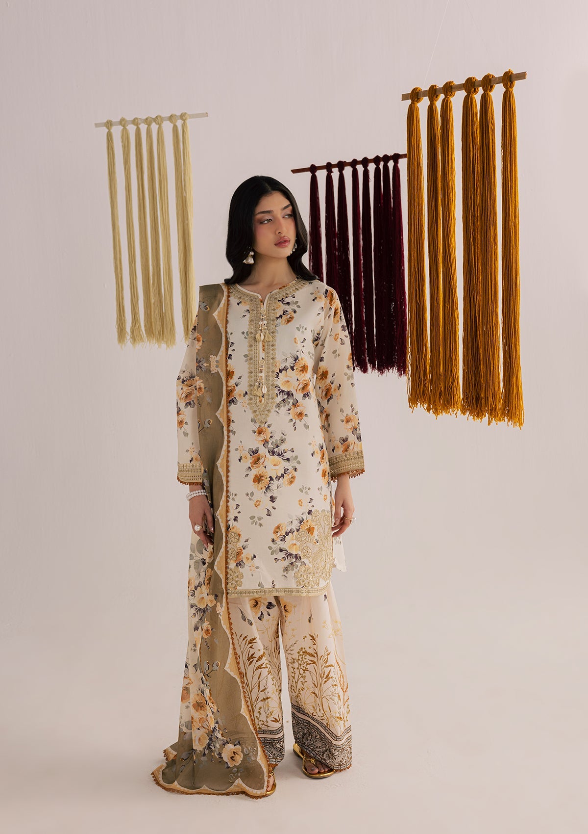 PRINTED EMBROIDERED LAWN BT006859-SKN