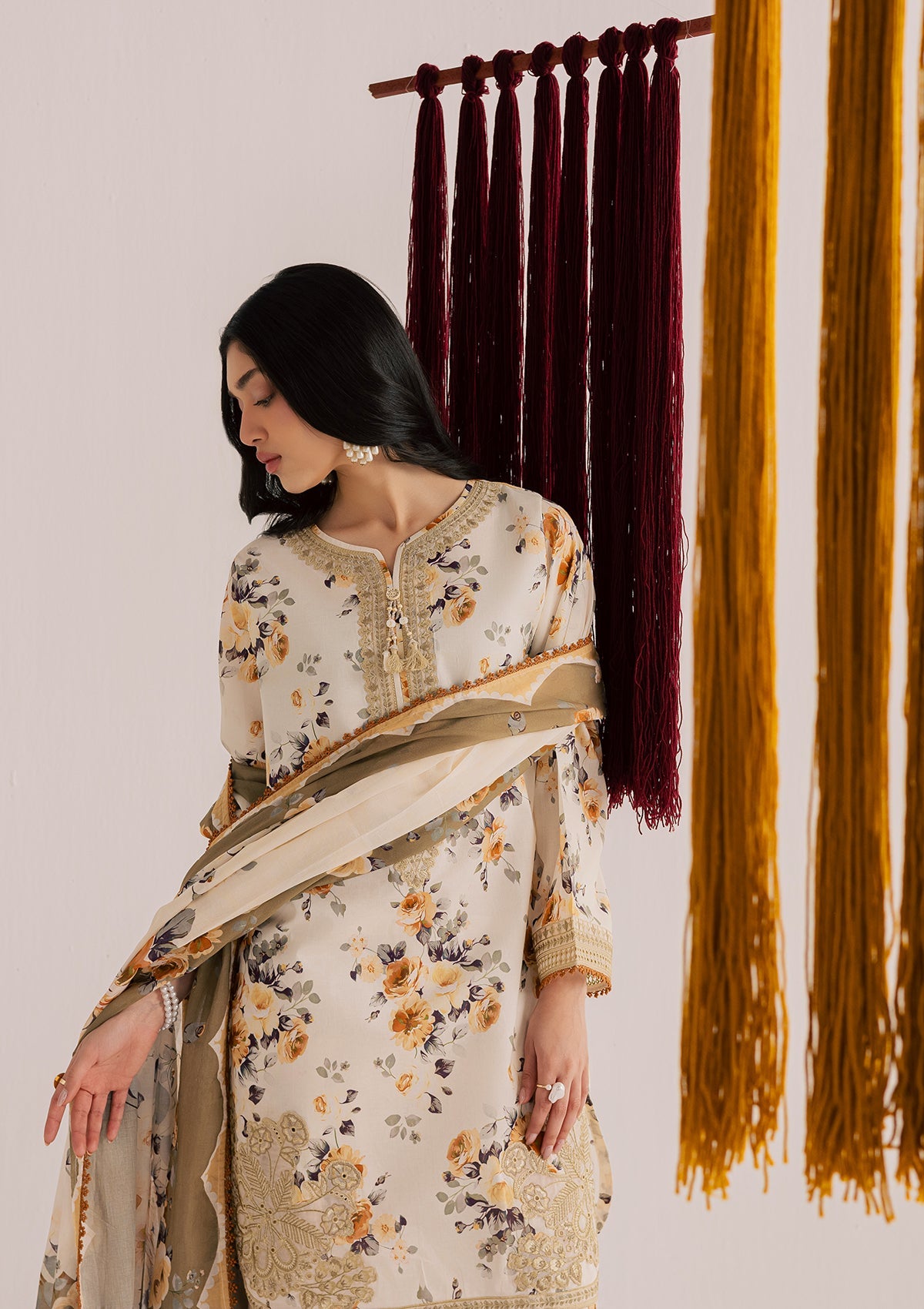PRINTED EMBROIDERED LAWN BT006859-SKN