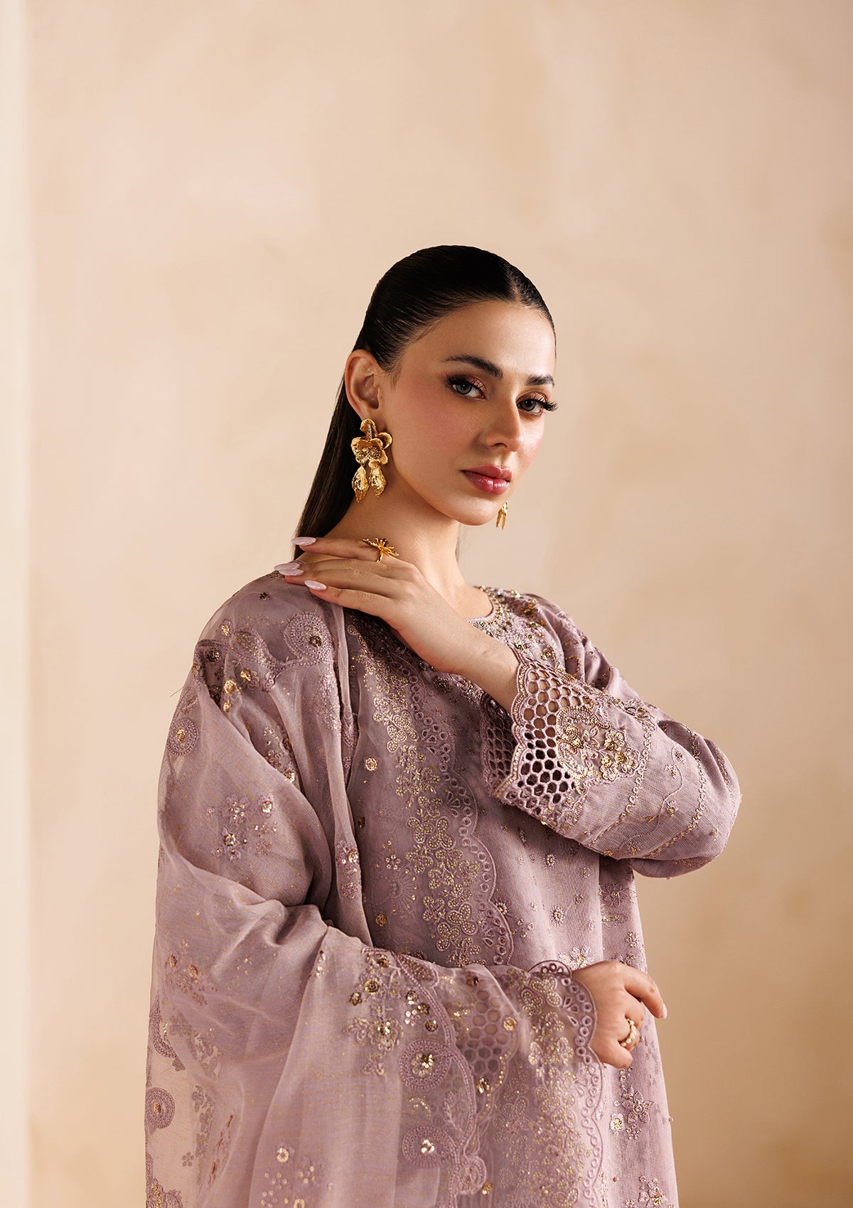 EMBROIDERED KHADDINET BT006754-LPR