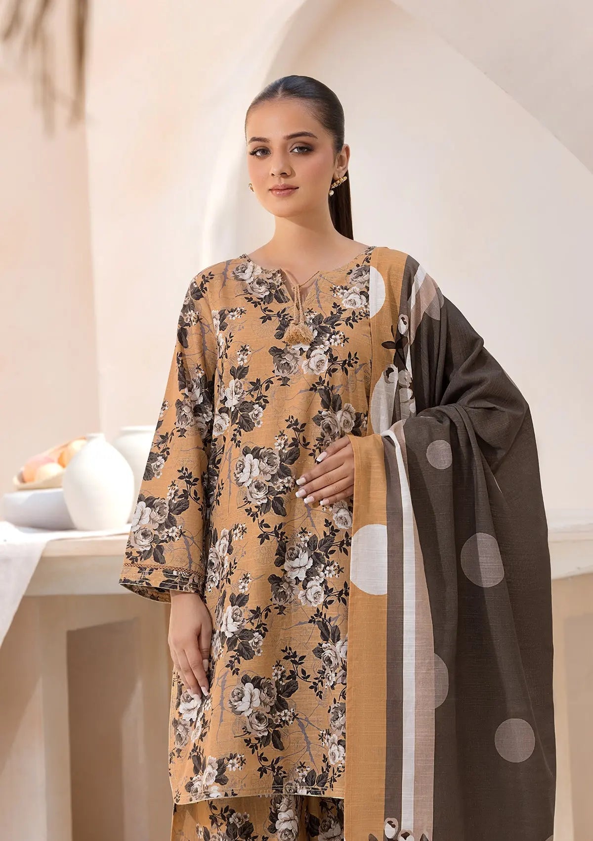 PRINTED KHADDAR BT6526-CPR-47 Bin Tayyab