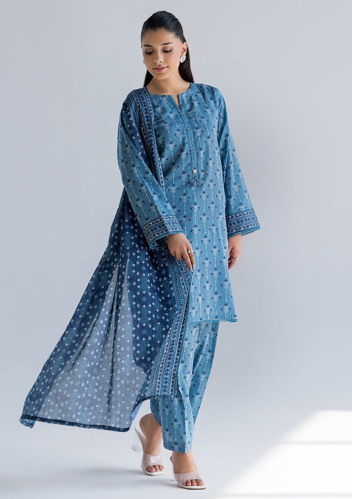 PRINTED LAWN BT006760-LBU