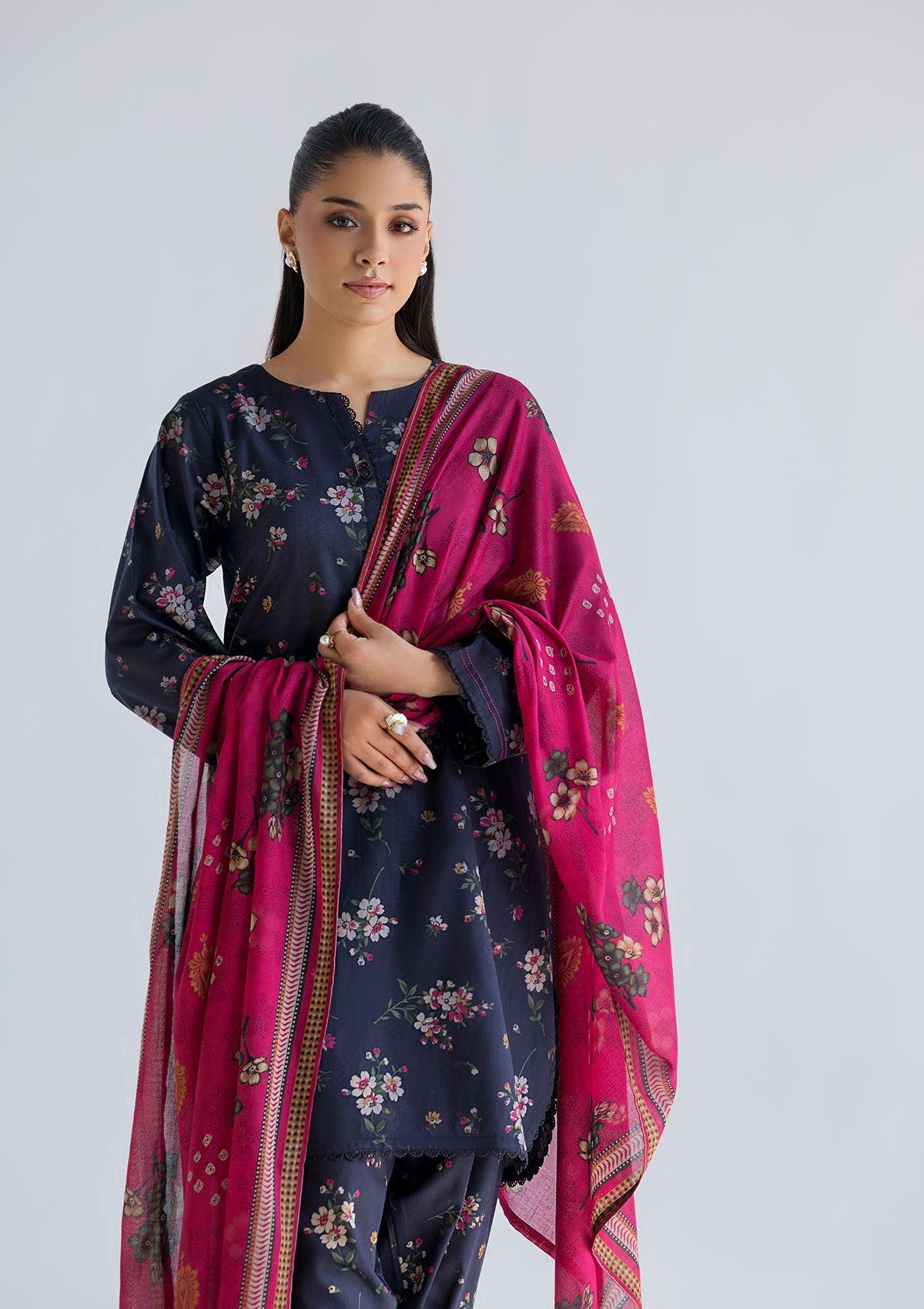PRINTED LAWN BT006760-NVB