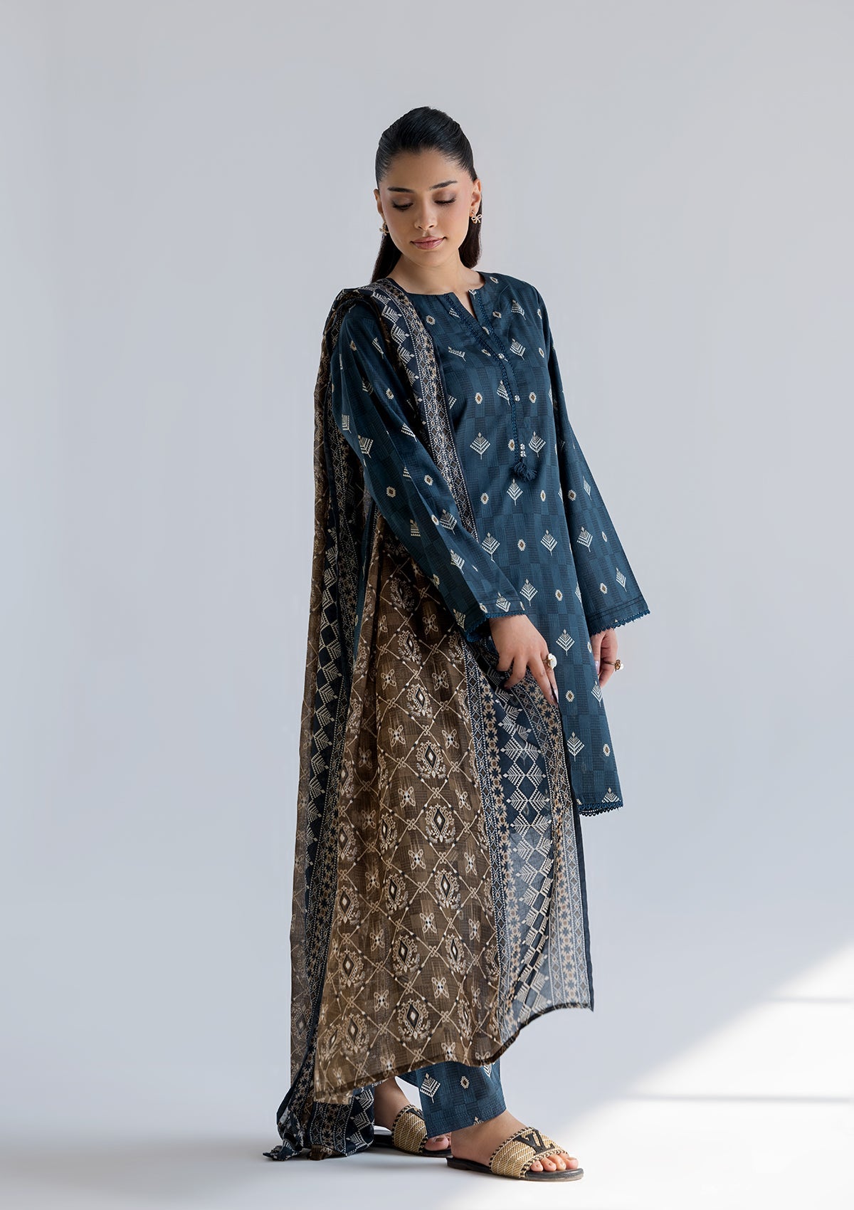 PRINTED LAWN BT006760-DPG