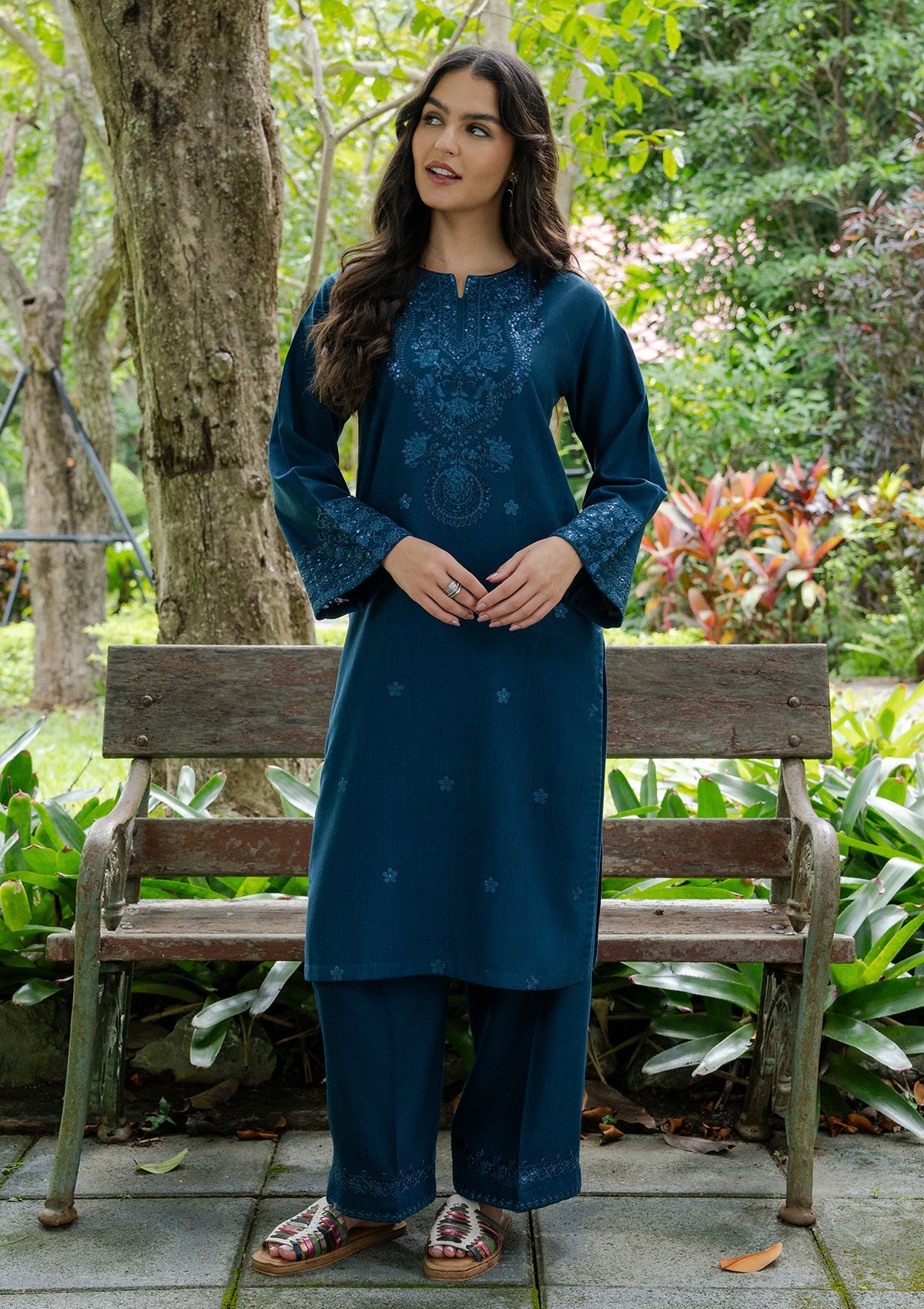 Embroidered Khaddar BT006929-ZNC