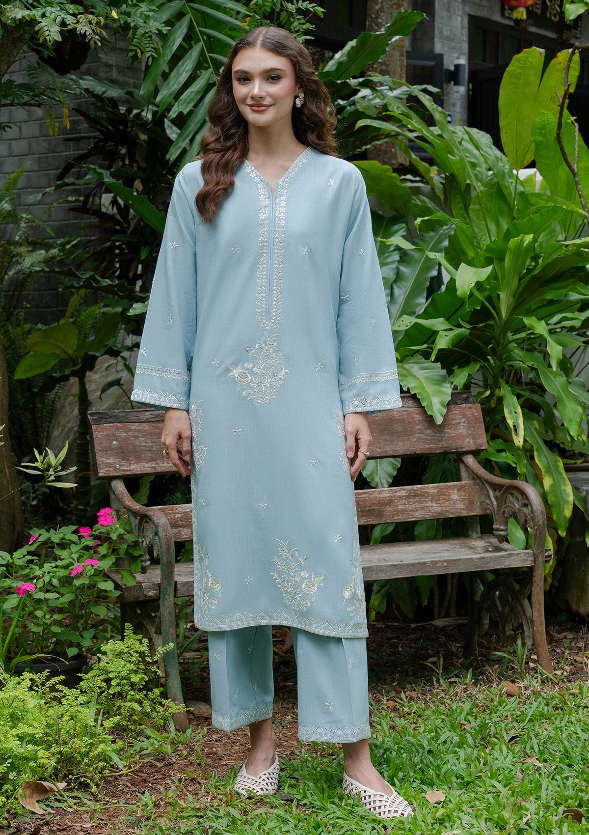 Embroidered Khaddar BT006930-ICB