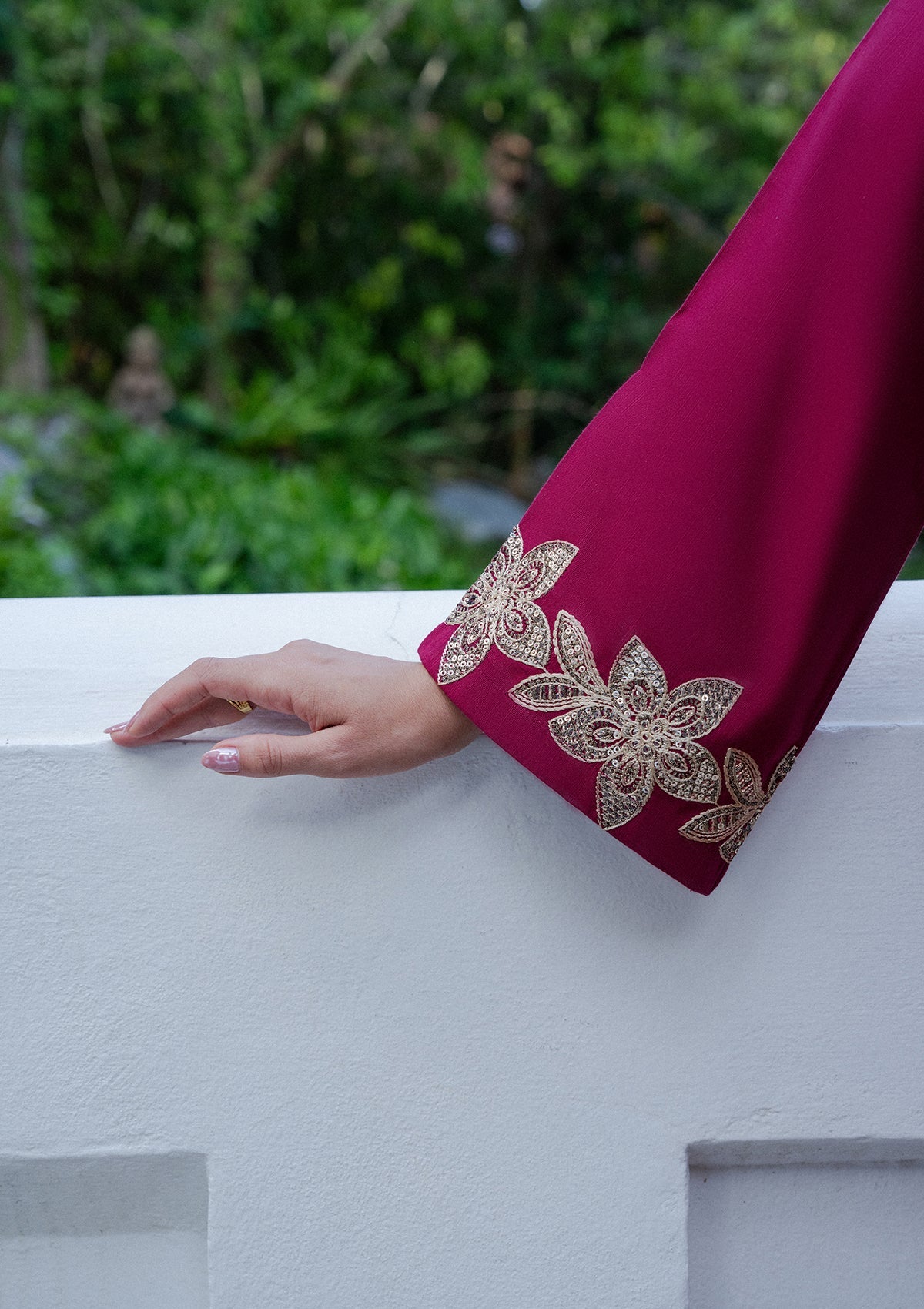 Embroidered Khaddar BT006929-MRN