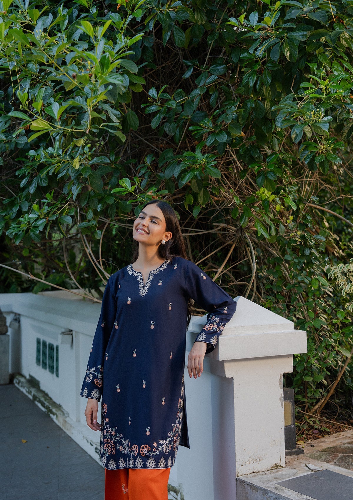 Embroidered Khaddar BT006931-NVB